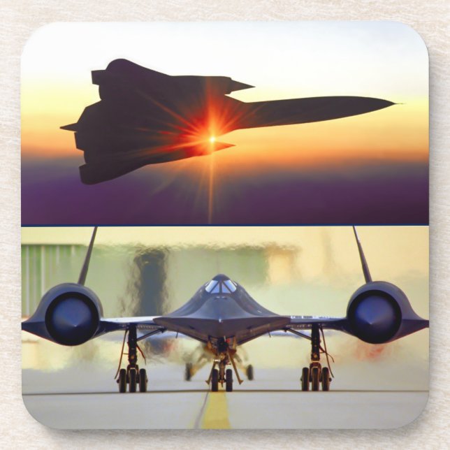 DESSOUS-DE-VERRE SR-71 BLACKBIRD (Devant)