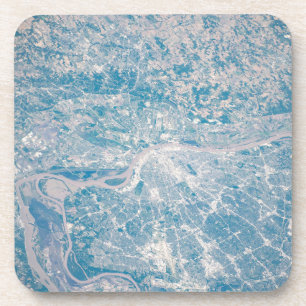 Dessous-de-verre St. Louis, Missouri Le Long Du Mississippi.