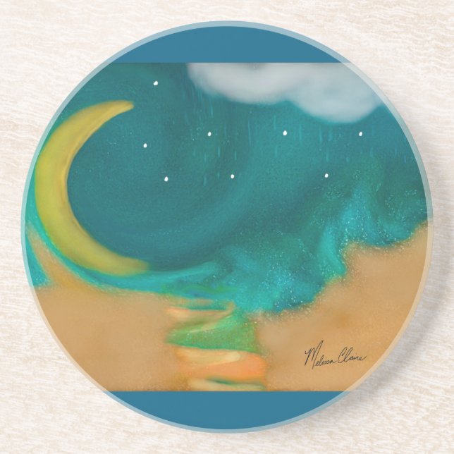 Dessous de verre Star Bath (Sandstone) (Devant)