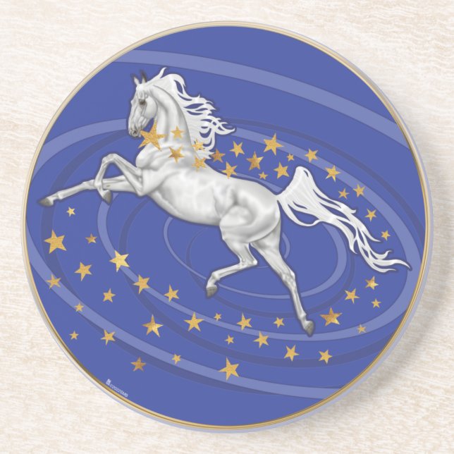 Dessous de verre Starry Mare Sandstone (Devant)