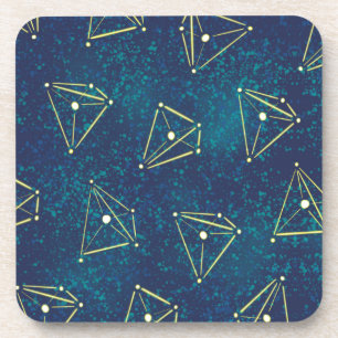 Dessous-de-verre Starry Sky Chimie Art - Constellations Moléculaire