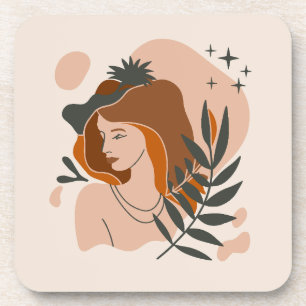 Dessous-de-verre Stars Boho Woman