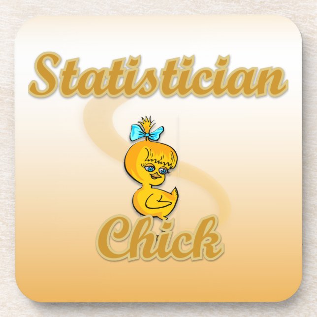 Dessous-de-verre Statisticien Chick (Devant)