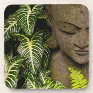 Dessous-de-verre Statue dans des informations sur l'emplacement de