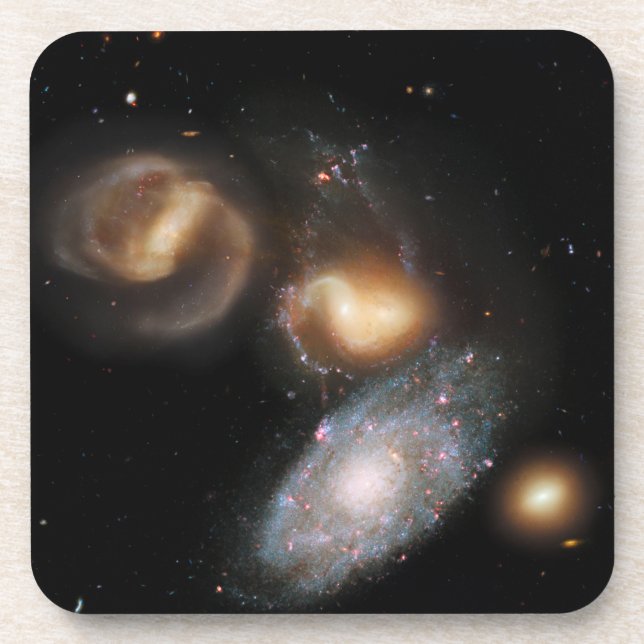 Dessous-de-verre Stephan's Quintet Galaxies (Devant)