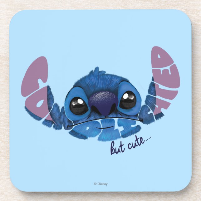 Dessous-de-verre Stitch | Compliqué Mais Mignon 2 (Devant)