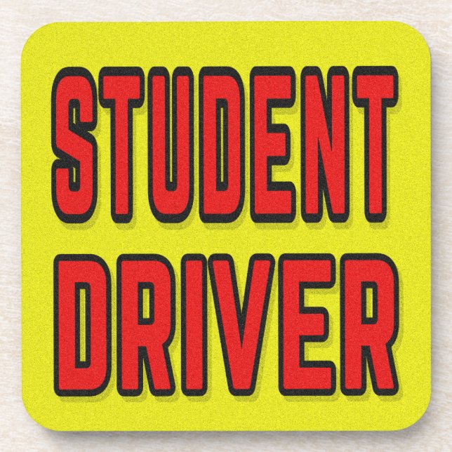 Dessous-de-verre Student Driver (Devant)