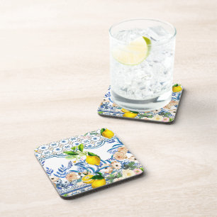 Dessous-de-verre Style sicilien, art d'été