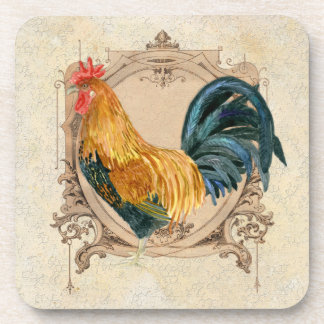 Dessous-de-verre Style vintage Pays Français Rustique Barne Rooster