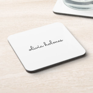 Dessous-de-verre Stylish monogram   Minimaliste moderne
