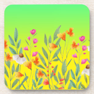 Dessous-de-verre Sublimation fleur sauvage,-23439