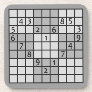 DESSOUS DE VERRE SUDOKU