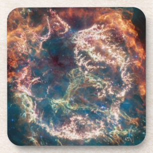 Dessous-de-verre Supernova Resnant Cassiopée A.