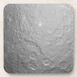 Dessous-de-verre Surface lunaire dans l'espace extra-atmosphérique