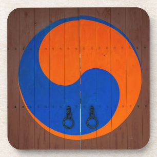 Dessous-de-verre Symbole de Yin et Yang, Corée du Sud