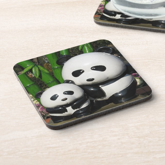Dessous-de-verre SYMBOLE Panda DU Zoo D'Ueno (Côté gauche)