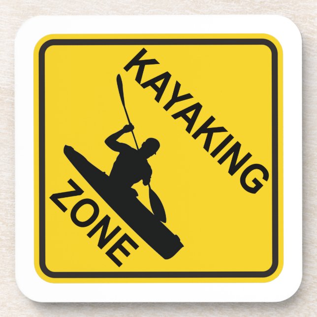 Dessous-de-verre SYMBOLE ROUTIER DE Kayak (Devant)
