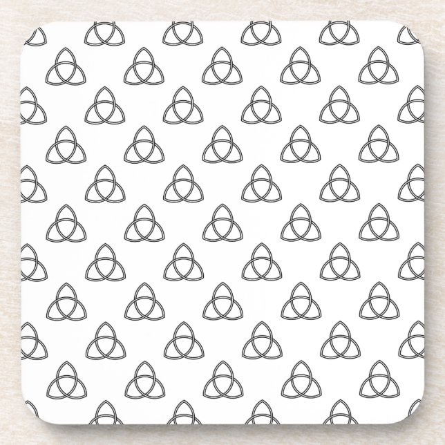 Dessous-de-verre Symbole Triquetra Vesica (Devant)