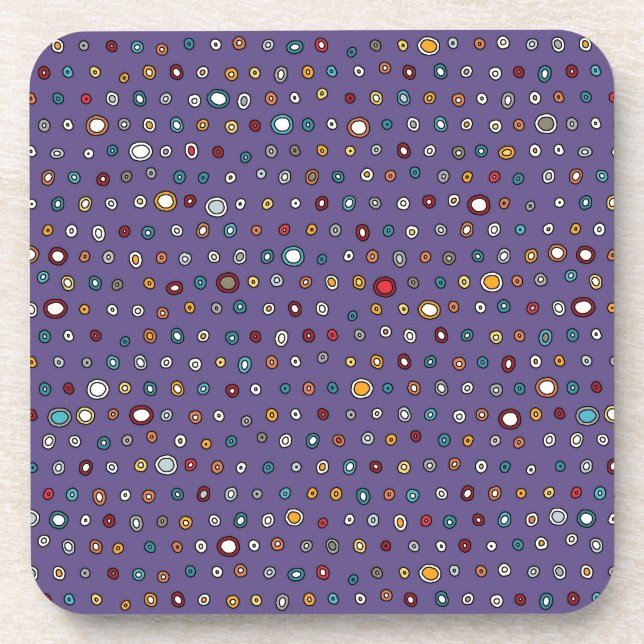 Dessous-de-verre tache astéroïde (Devant)