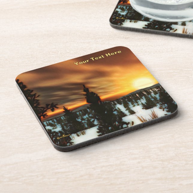Dessous-de-verre Taiga Sun (Côté gauche)