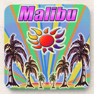 Dessous-de-verre Tapis de souris Malibu Summer Love