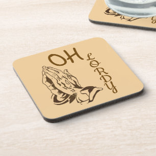 Dessous-de-verre Tapis de verre Oh Lordy Boisson