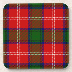 Dessous-de-verre Tartan rouge de Chisholm