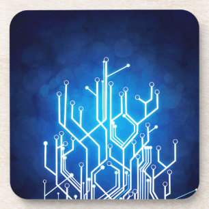 Dessous-de-verre technologie-circuit-circuit-board