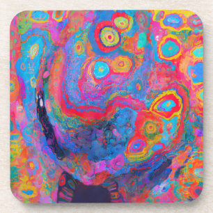 Dessous-de-verre "Tempête neurale"