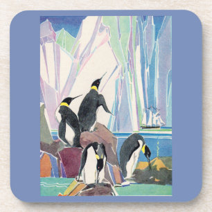 Dessous-de-verre terrain de pingouin