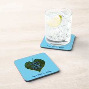 Dessous-de-verre Terre - Anagram du coeur