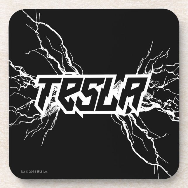 Dessous-de-verre Tesla (Devant)