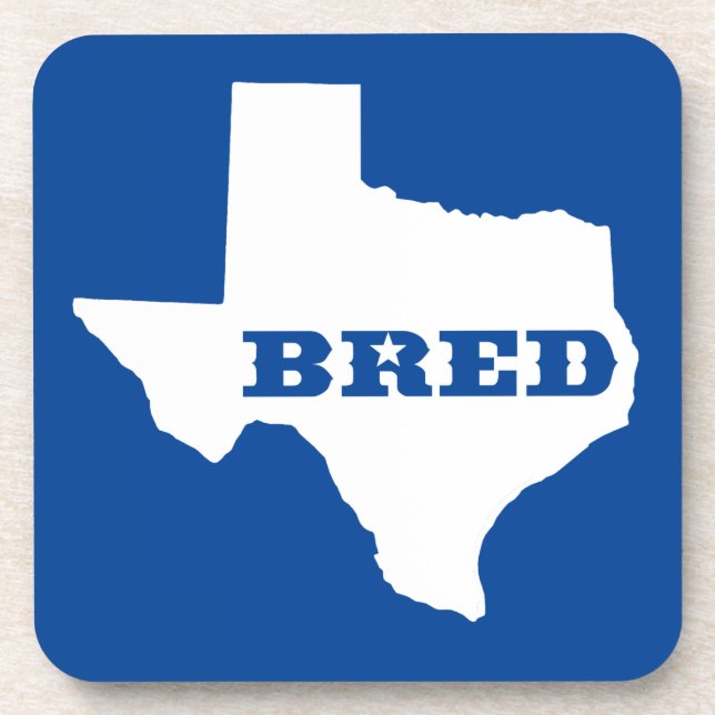 Dessous-de-verre Texas Bred (Devant)
