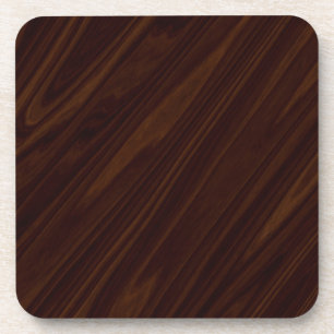 Dessous-de-verre Texture en bois foncé