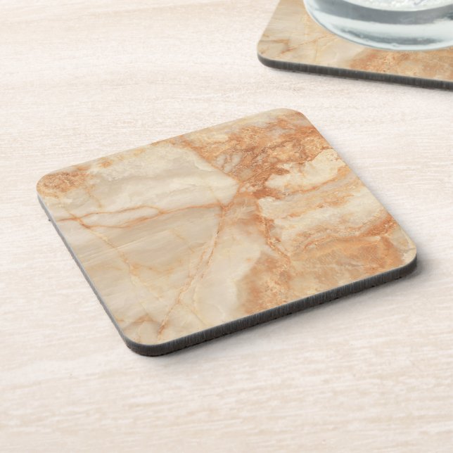 Dessous-de-verre Texture en pierre beige (Côté gauche)