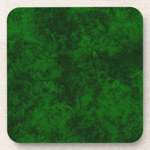 Dessous-de-verre texture vert foncé texturé en marbre de daim grani