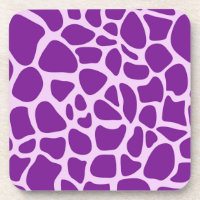 Texture violette de la peau de girafe