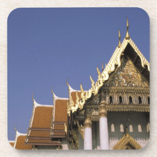 Dessous-de-verre Thaïlande, Bangkok. Le soleil du matin se réfléchi