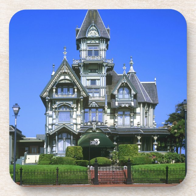 Dessous-de-verre The Carson Mansion en Eureka, Californie (Devant)