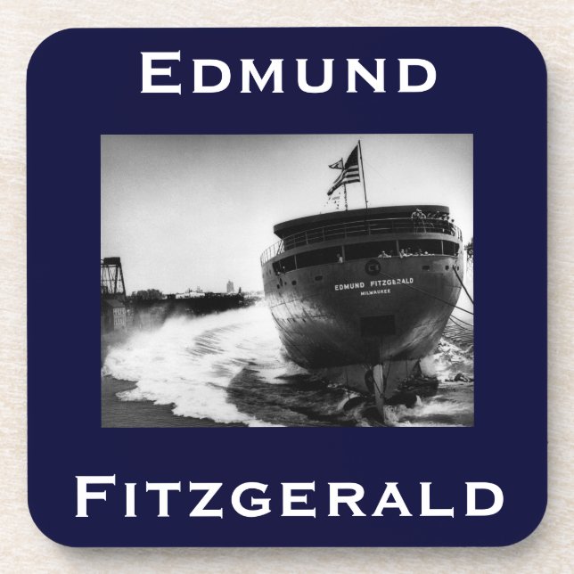 Dessous-de-verre The Edmund Fitzgerald (Devant)