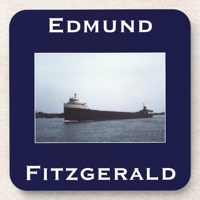 Dessous-de-verre The Edmund Fitzgerald (Devant)