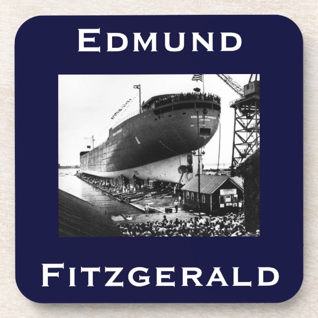 Dessous-de-verre The Edmund Fitzgerald (Devant)