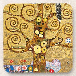 Dessous-de-verre " The Tree of Life" , Gustav Klimt