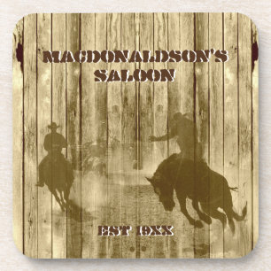 Dessous-de-verre Thème ranch country western cowboy