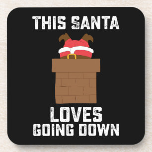 Dessous-de-verre This Santa Loves Going