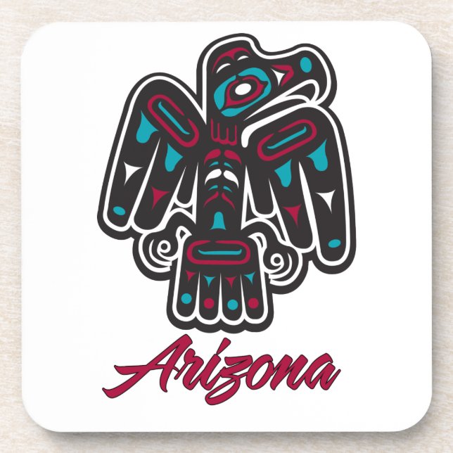 Dessous-de-verre Thunderbird Clan Arizona (Devant)
