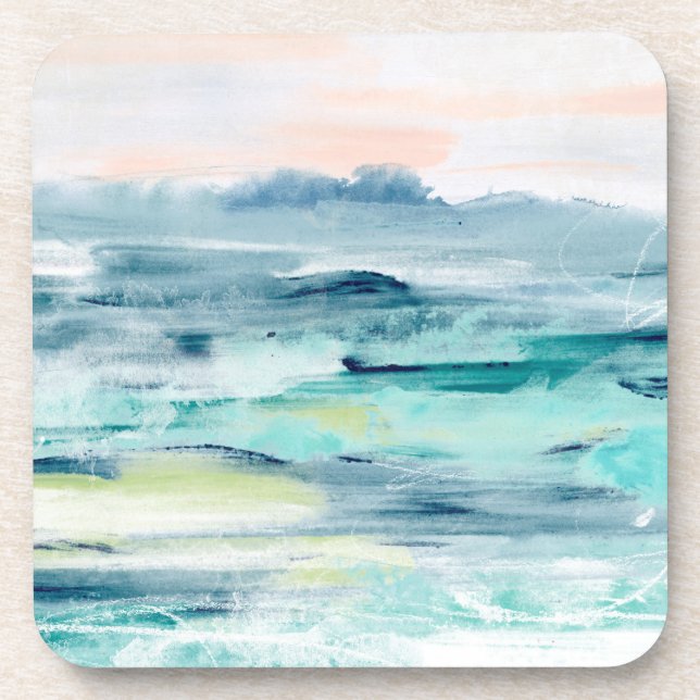 Dessous-de-verre Tides de plage II (Devant)