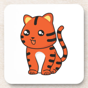 Dessous-de-verre Tigre mignon