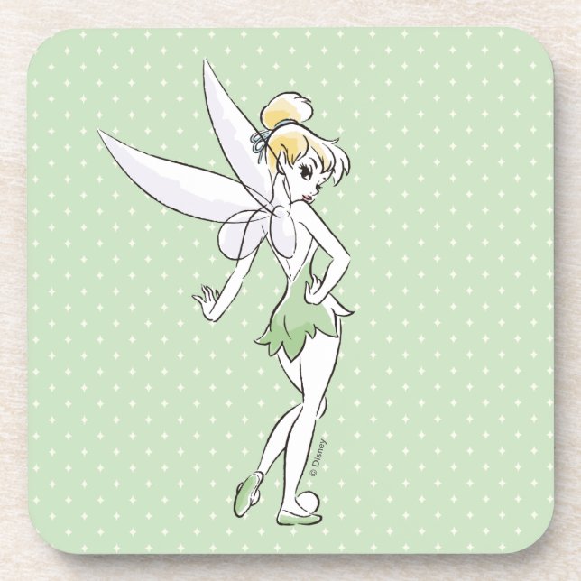 Dessous-de-verre Tinker Bell | Joli petit pixie (Devant)