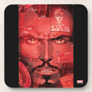 Dessous-de-verre Tony Stark en combinaison d'Iron Man